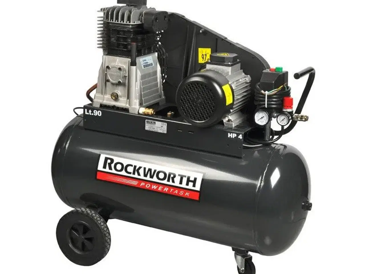 Billede 3 - Kompressorer 24 - 180 liter - benzin/el