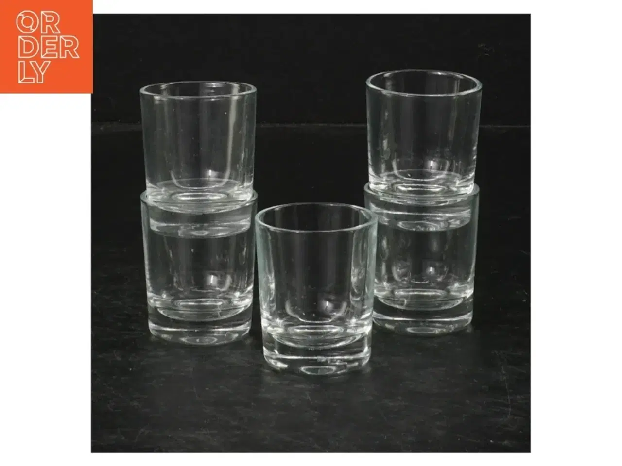 Billede 1 - Snapseglas (str. 5 styk. ø 4 cm. længde, 4,5 cm)
