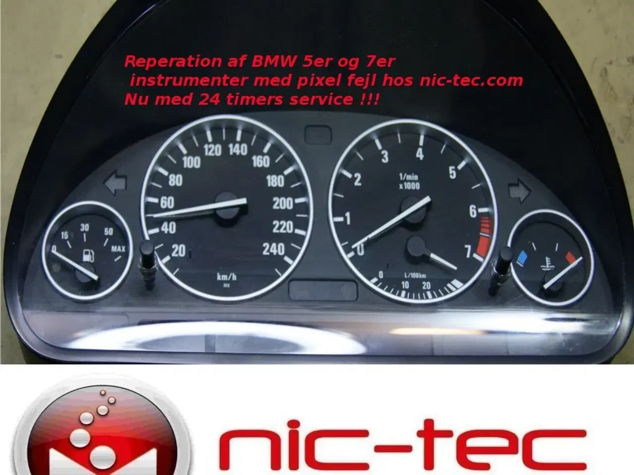Billede 1 - BMW E39 / E38 Speedometer / Kombi Instrument Rep.