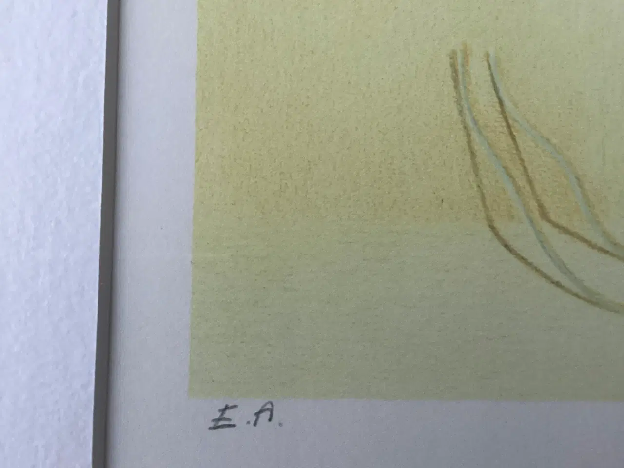Billede 3 - Ole Ahlberg litografi 1988 bornholm