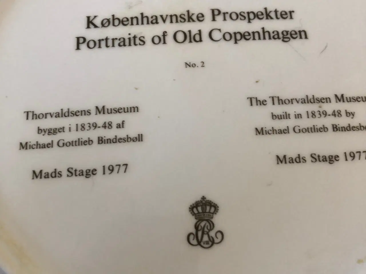 Billede 1 - Mads stage Thorvaldsens museum