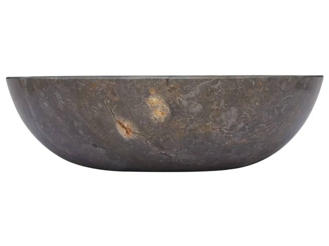 Billede 2 - Håndvask Ø40x12 cm marmor grå