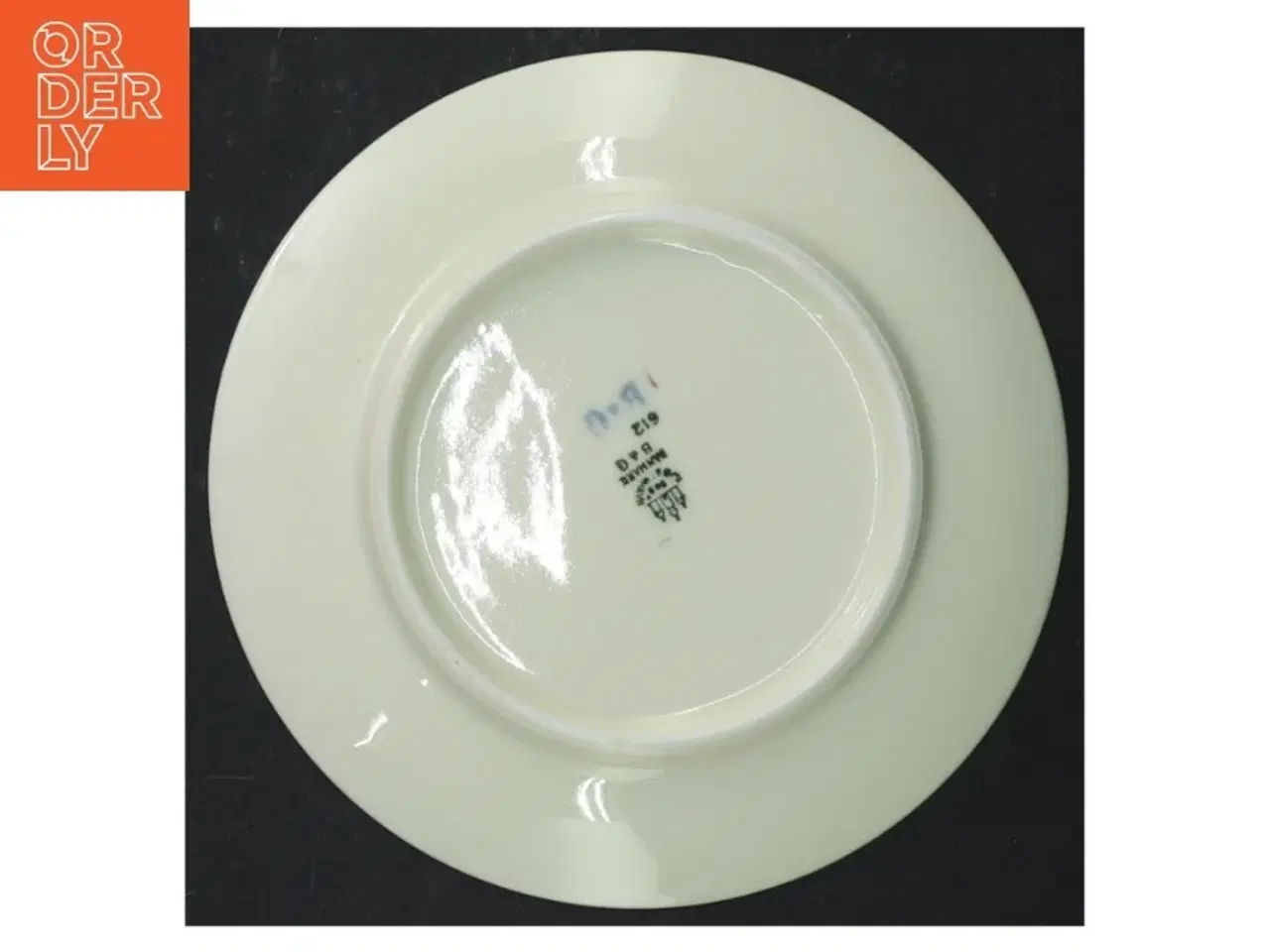 Billede 4 - Porcelænstallerkener med blomstermotiv fra B&G