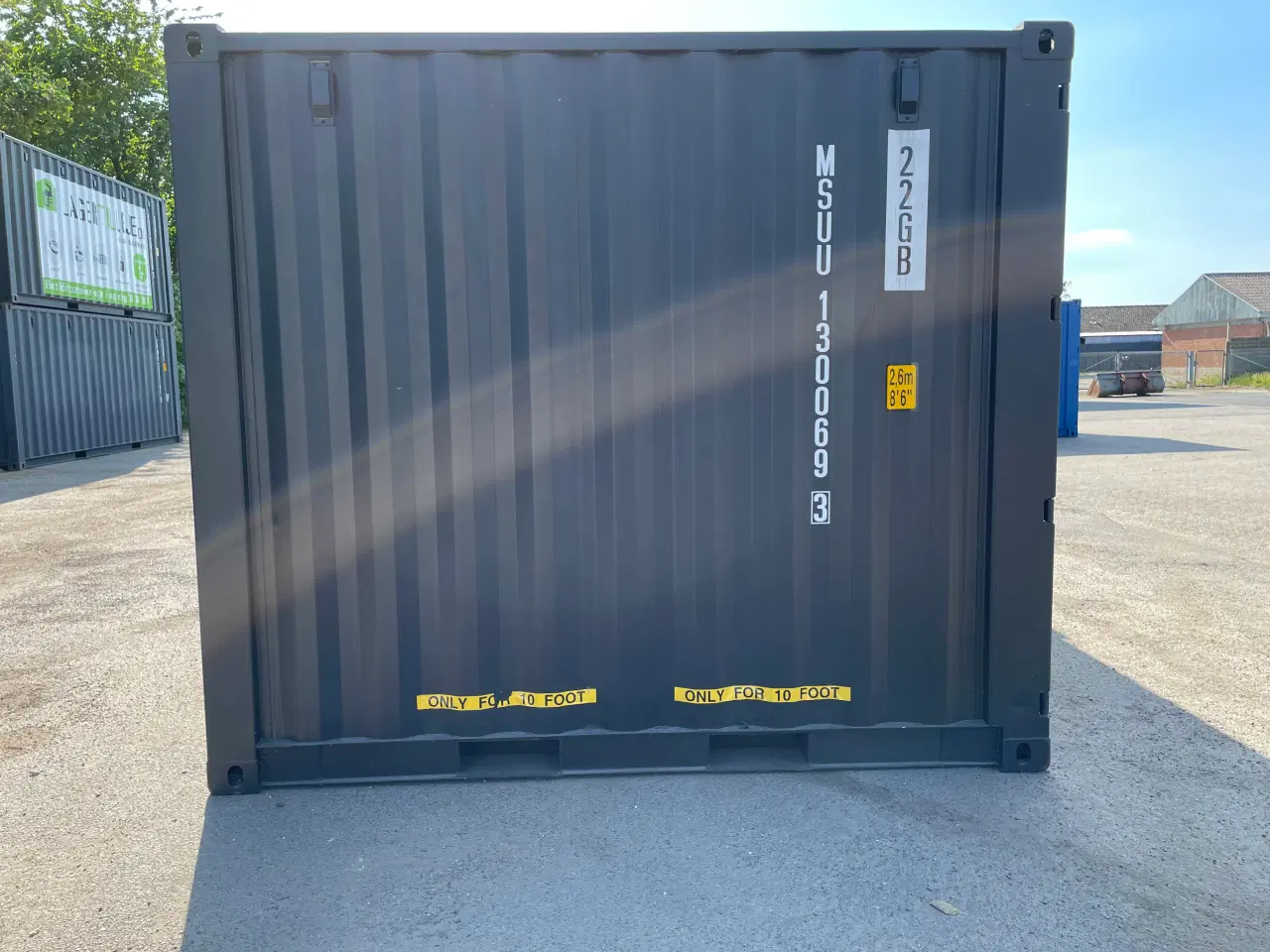 Billede 5 - Nye 8 eller 10 fods containere i Sort