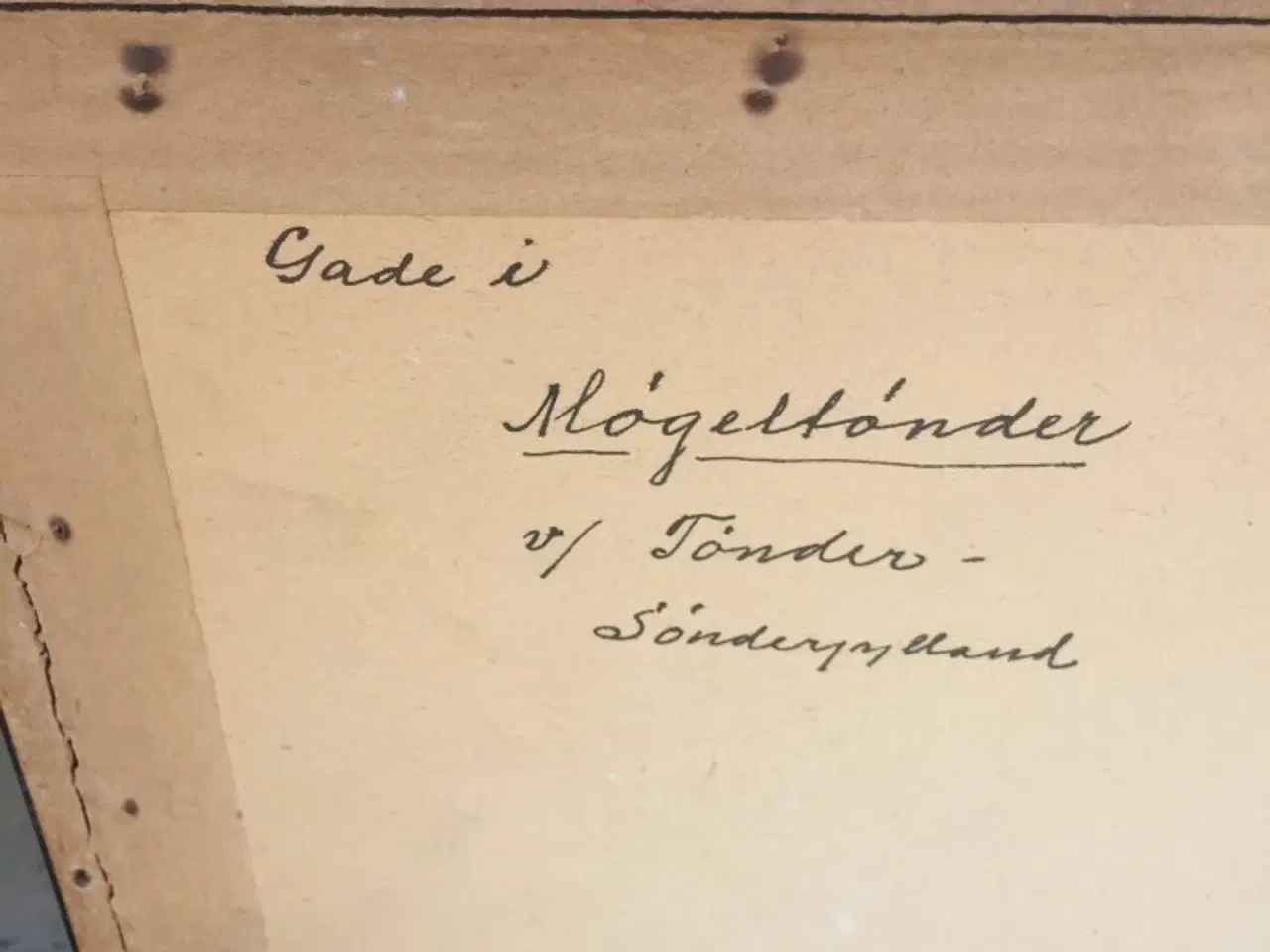 Billede 3 - Gammelt motiv fra Møgeltønder 