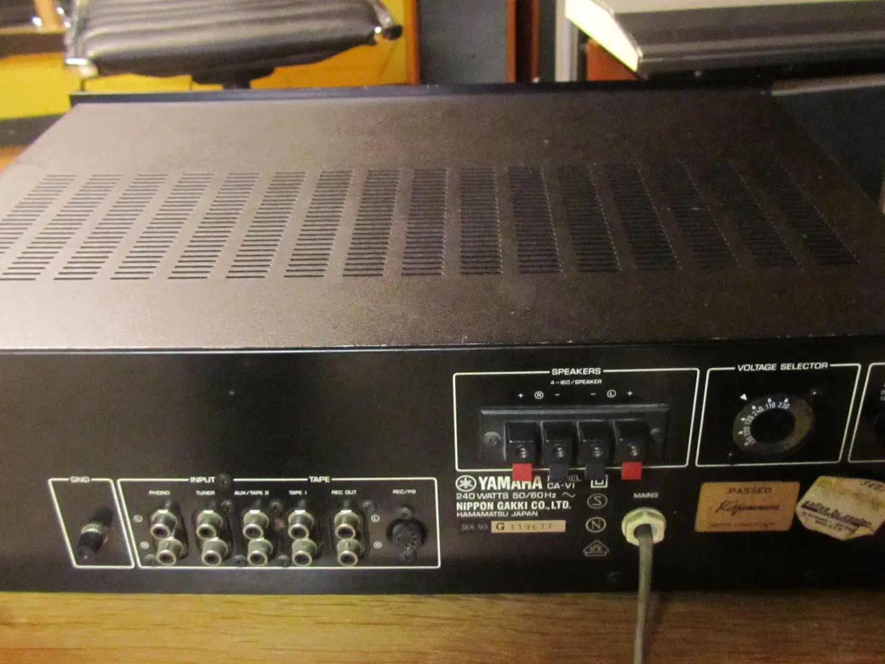 Billede 4 - YAMAHA CA-Vl VINTAGE HI-FI
