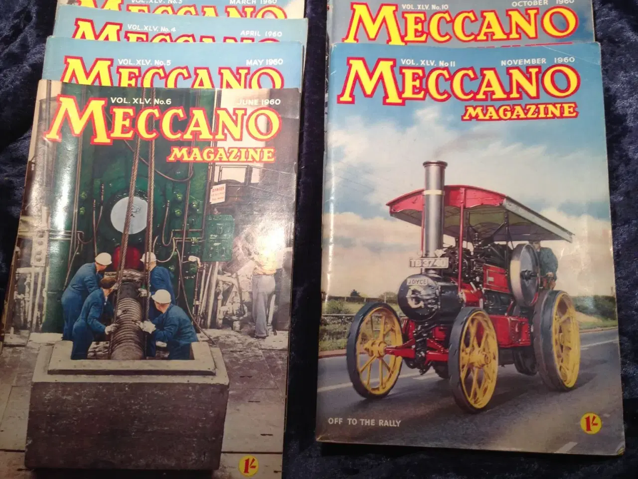 Billede 1 - NY PRIS Meccano Magazine Jan.- Nov. 1960
