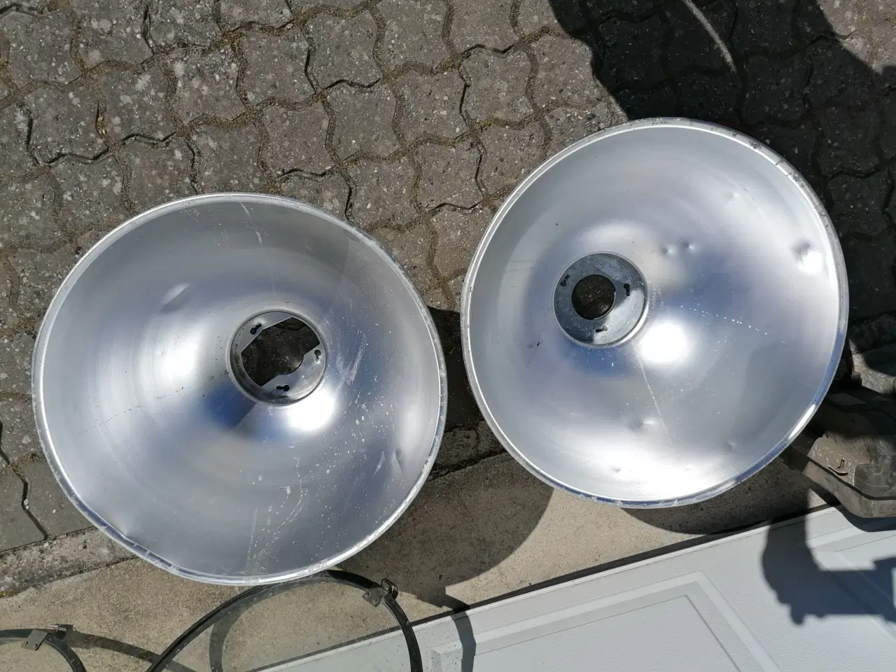 Billede 5 - Store Industrilamper med Patina