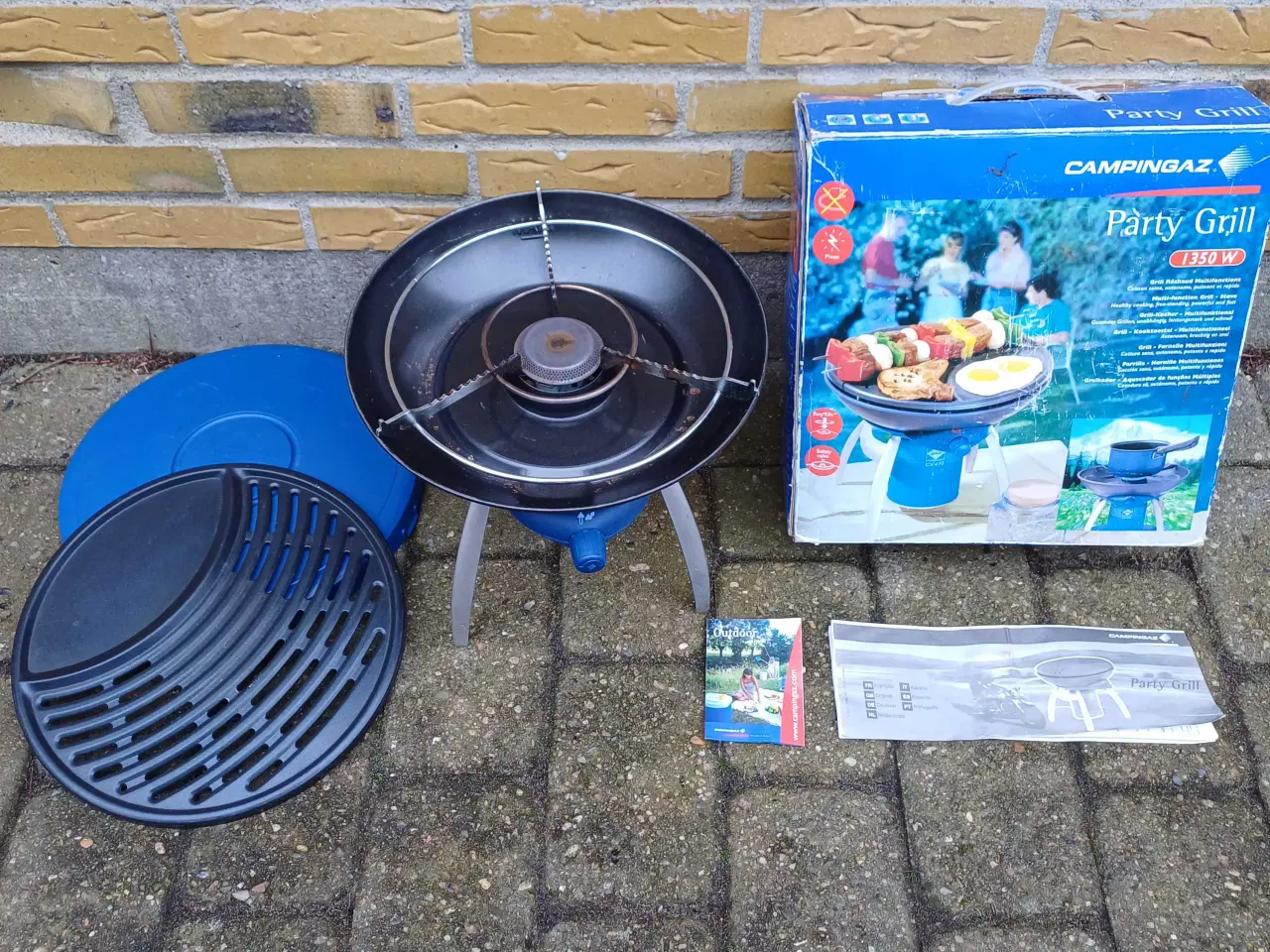 Billede 1 - Partygrill/blus til gasdåser.