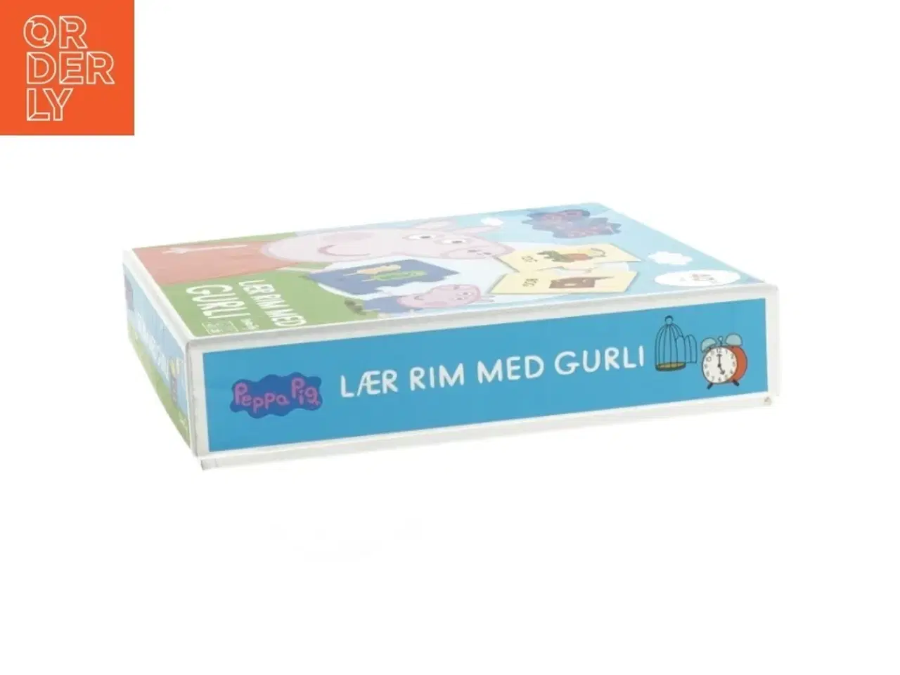 Billede 4 - Velholdt Gurli Gris lær-at-rime puslespil