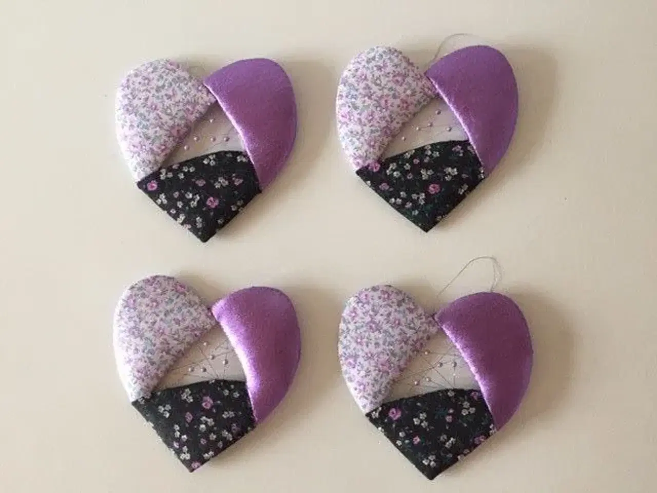 Billede 2 - Hjerter i patchwork