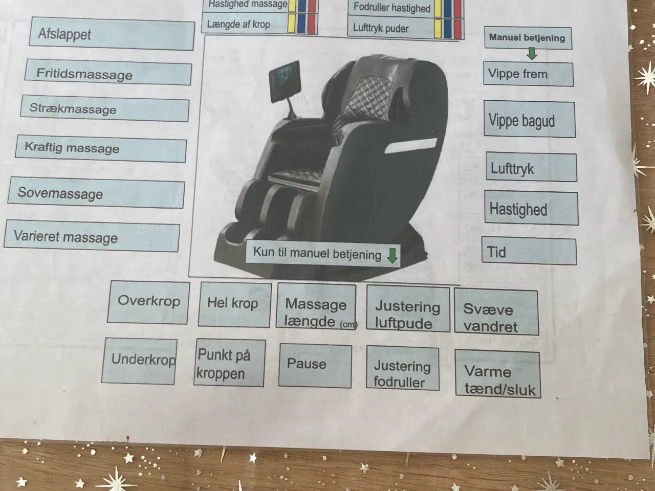 Billede 1 - Massagestol