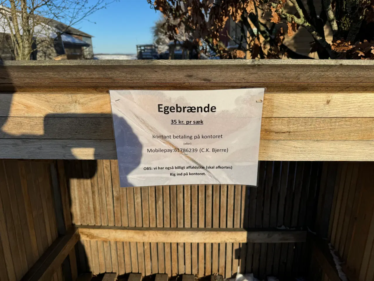 Billede 2 - Egebrænde i sække