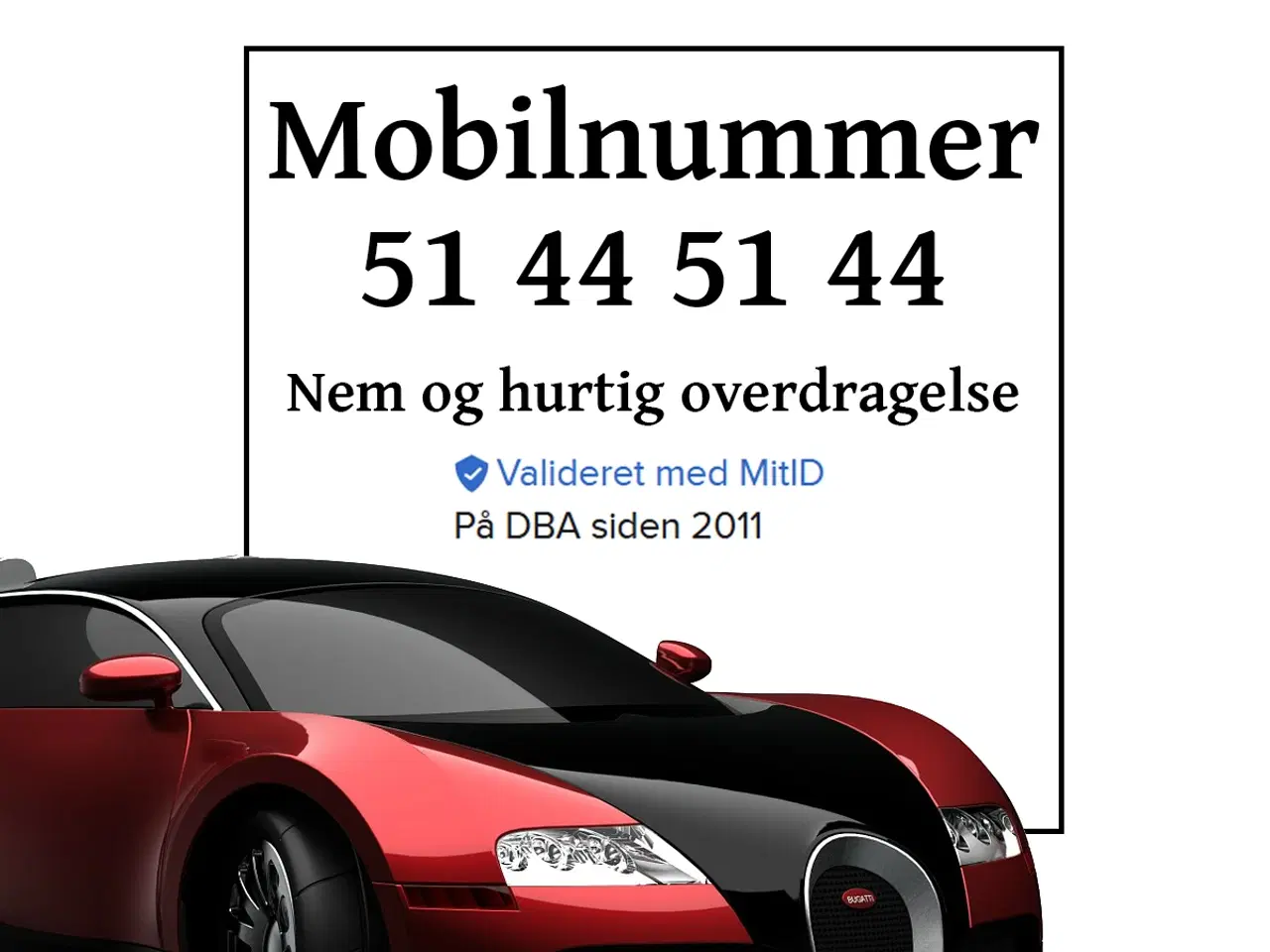 Billede 1 - Guldnummer 51 44 51 44