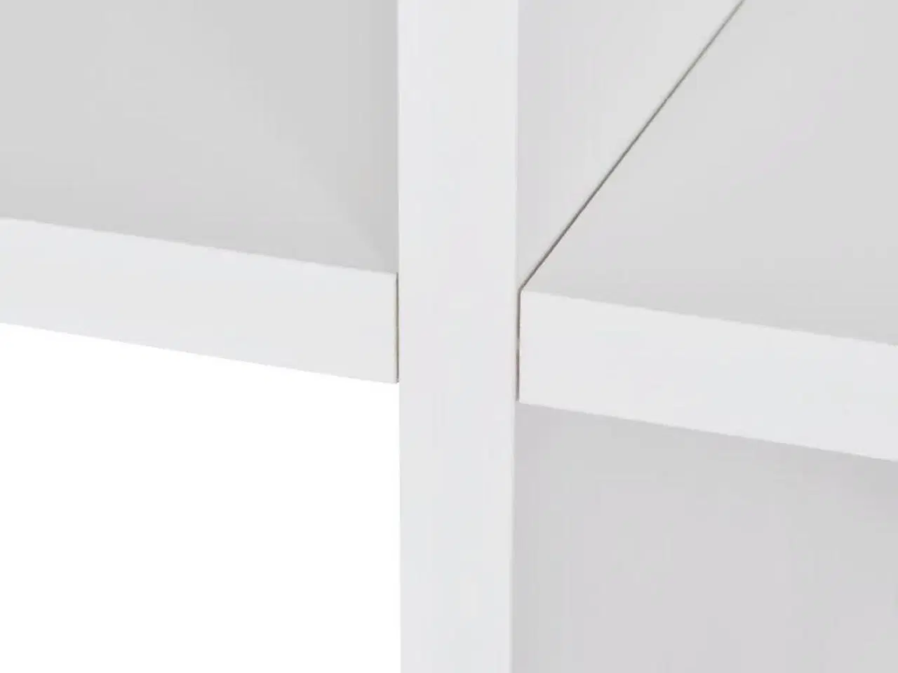 Billede 5 - Trappeformet bogreol/displayhylde 107 cm hvid