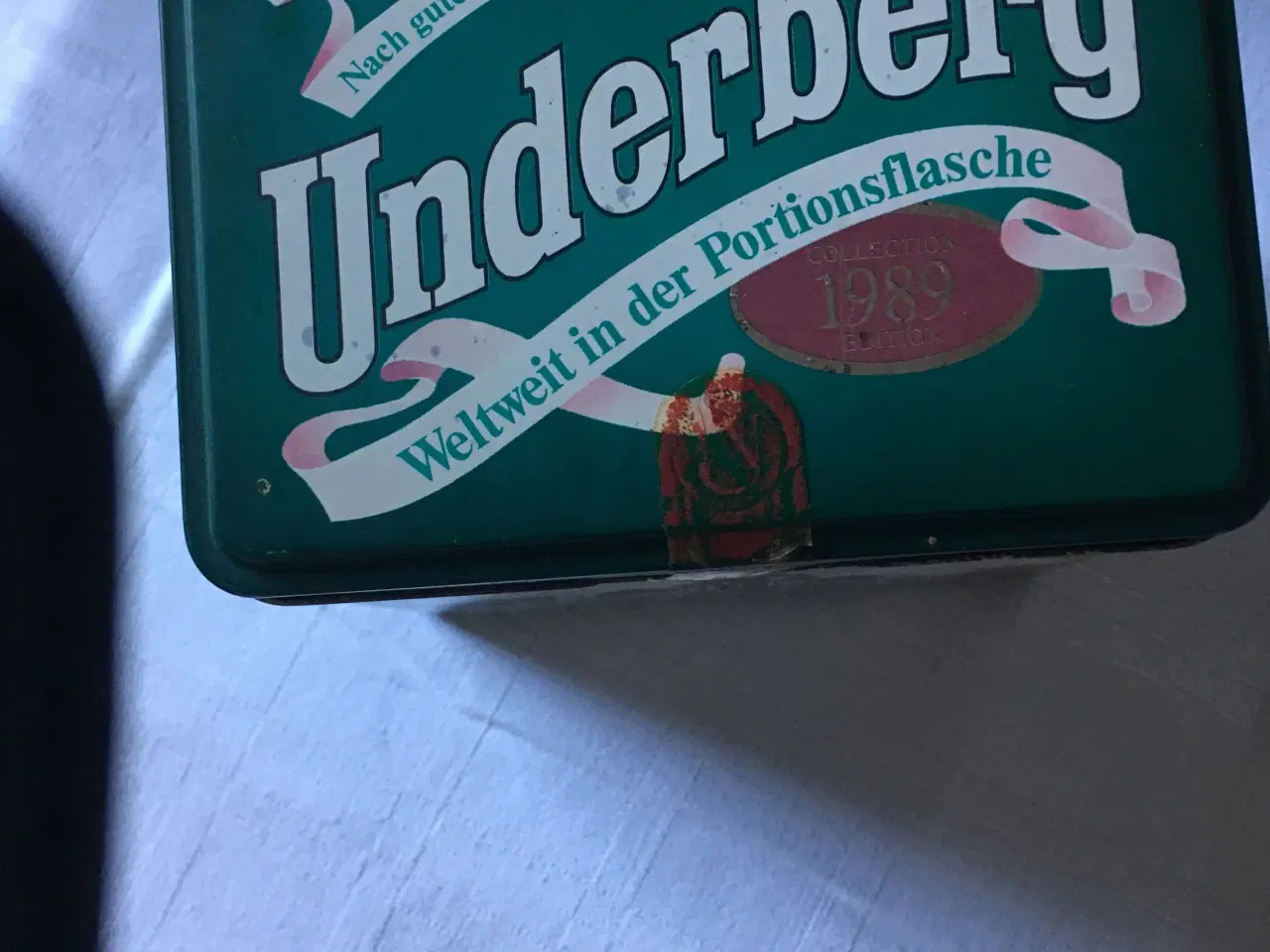 Billede 1 - Underberg gl dåse 
