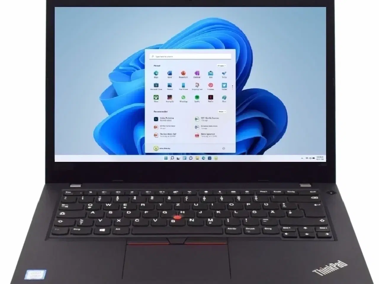 Billede 1 - Lenovo ThinkPad L490 14" - Intel i5 8265U 1,6GHz 256GB NVMe 8GB Win11 Pro - Grade B