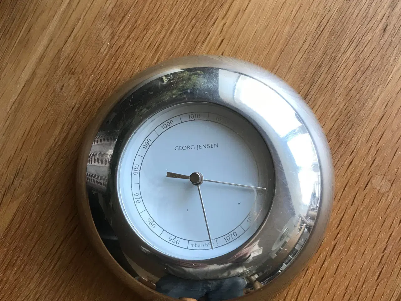 Billede 2 - Barometer, Georg Jensen -  stål