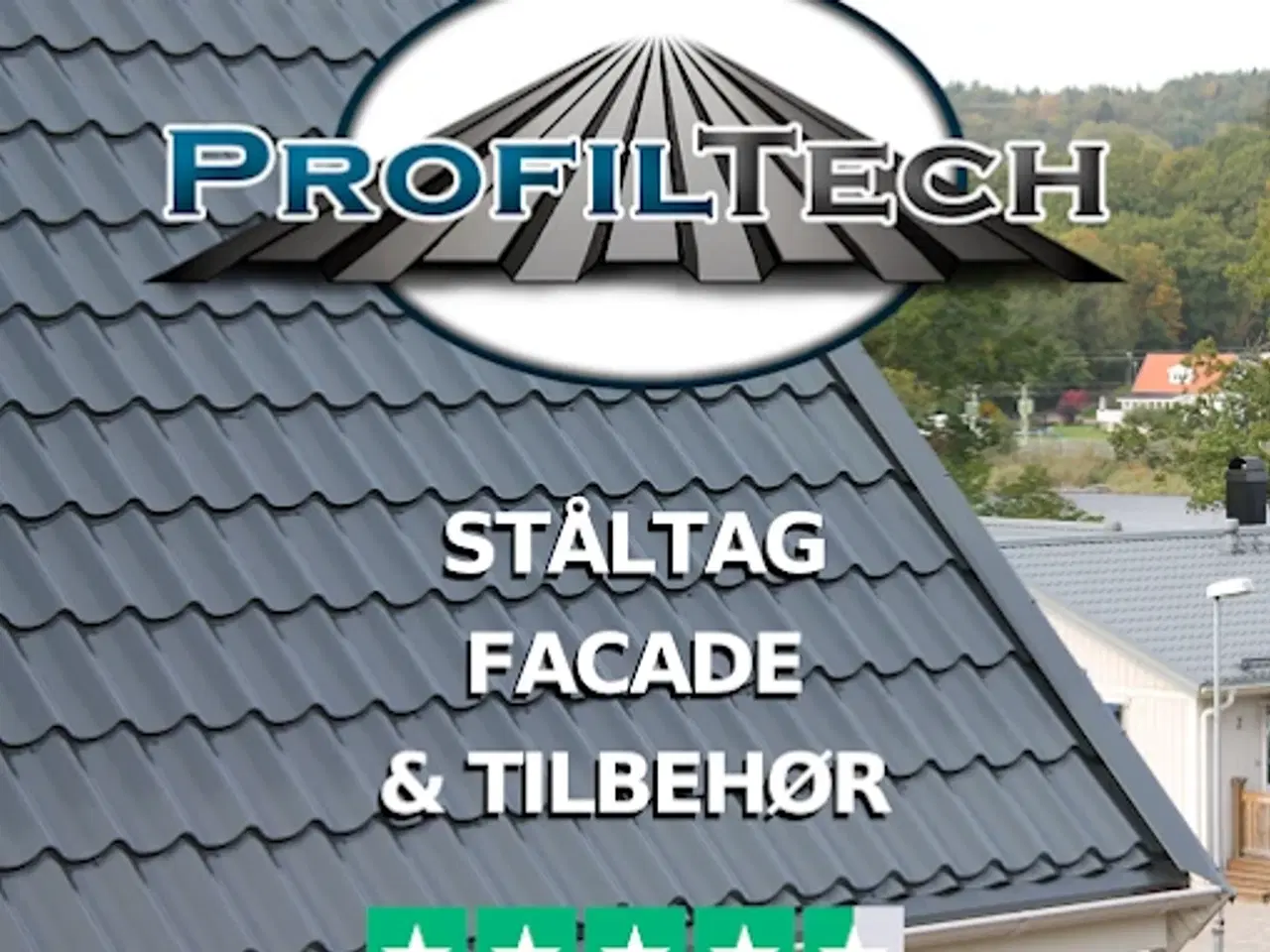 Billede 2 - Teglstensprofil stål tagplader