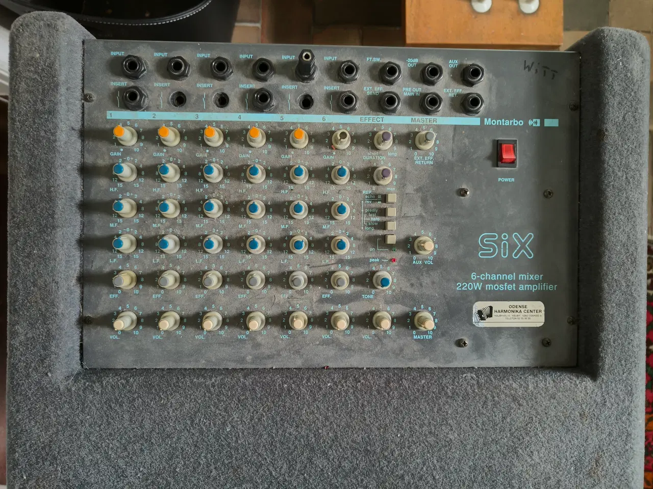 Billede 4 - Musik mixer/forstærker/højtaler, Montarbo Six