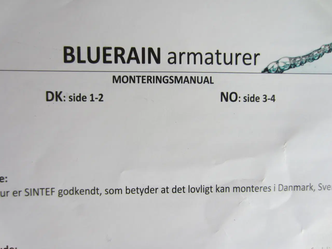 Billede 6 - BLUERAIN håndvaskarmatur