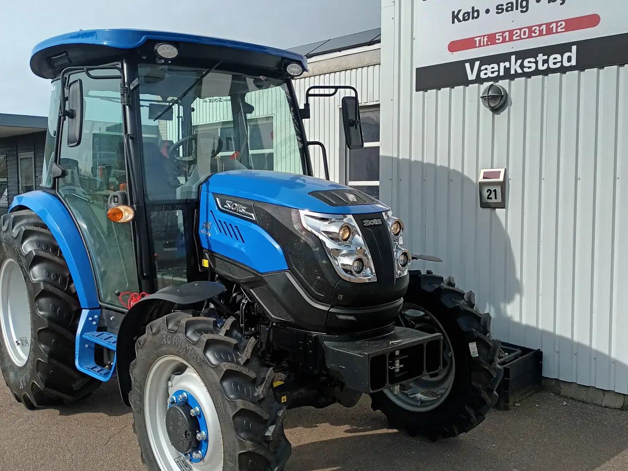 Billede 10 - Ny Solis Diesel traktor med 4 wd 