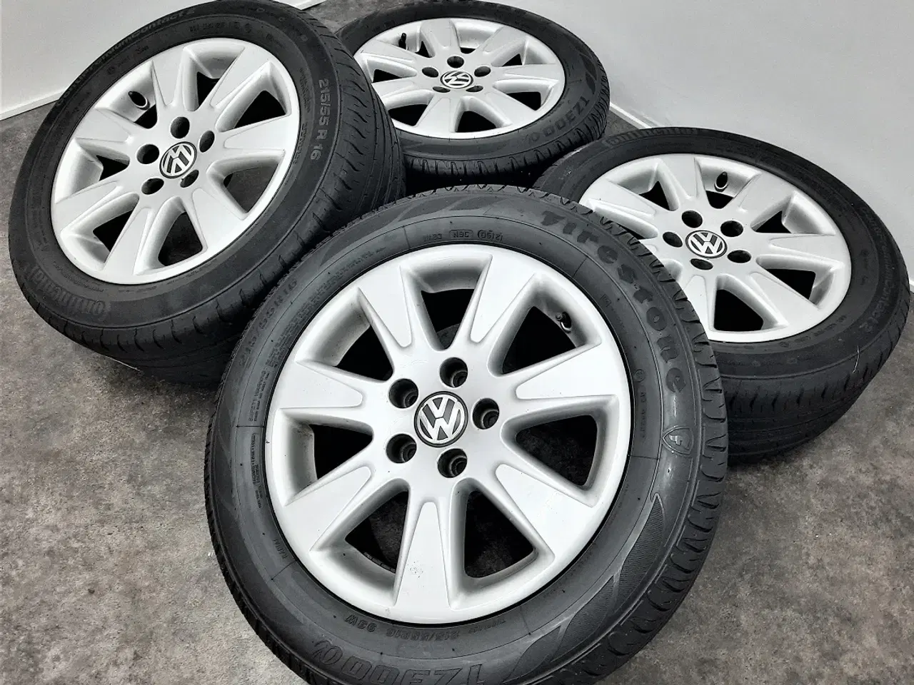Billede 2 - 5x112 16" ET45 VW sommersæt
