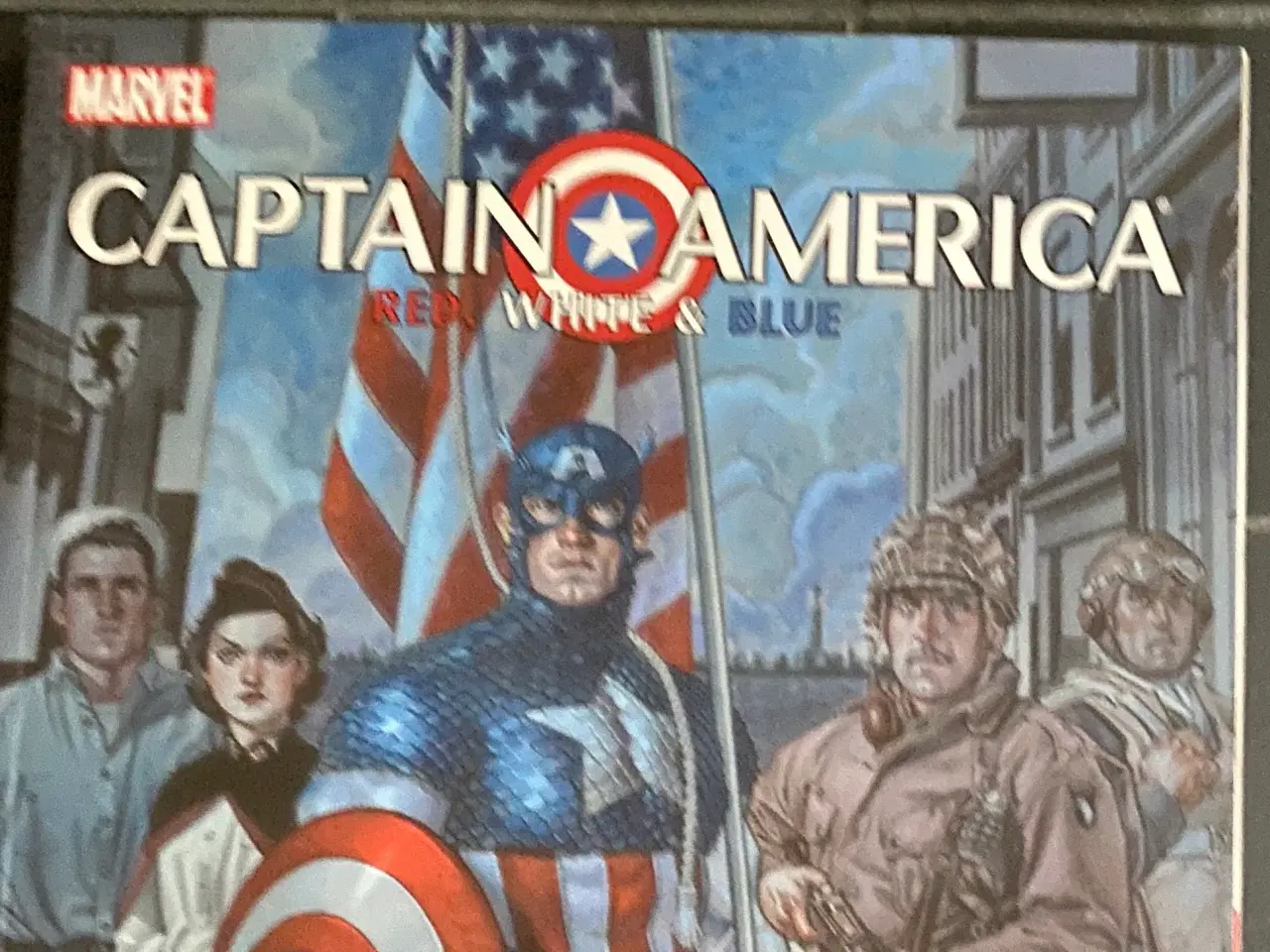 Billede 1 - Captain America Red, white & blue album 