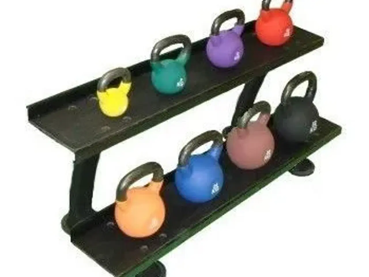 Billede 1 - Peak Fitness Kettlebells sæt inkl. stativ