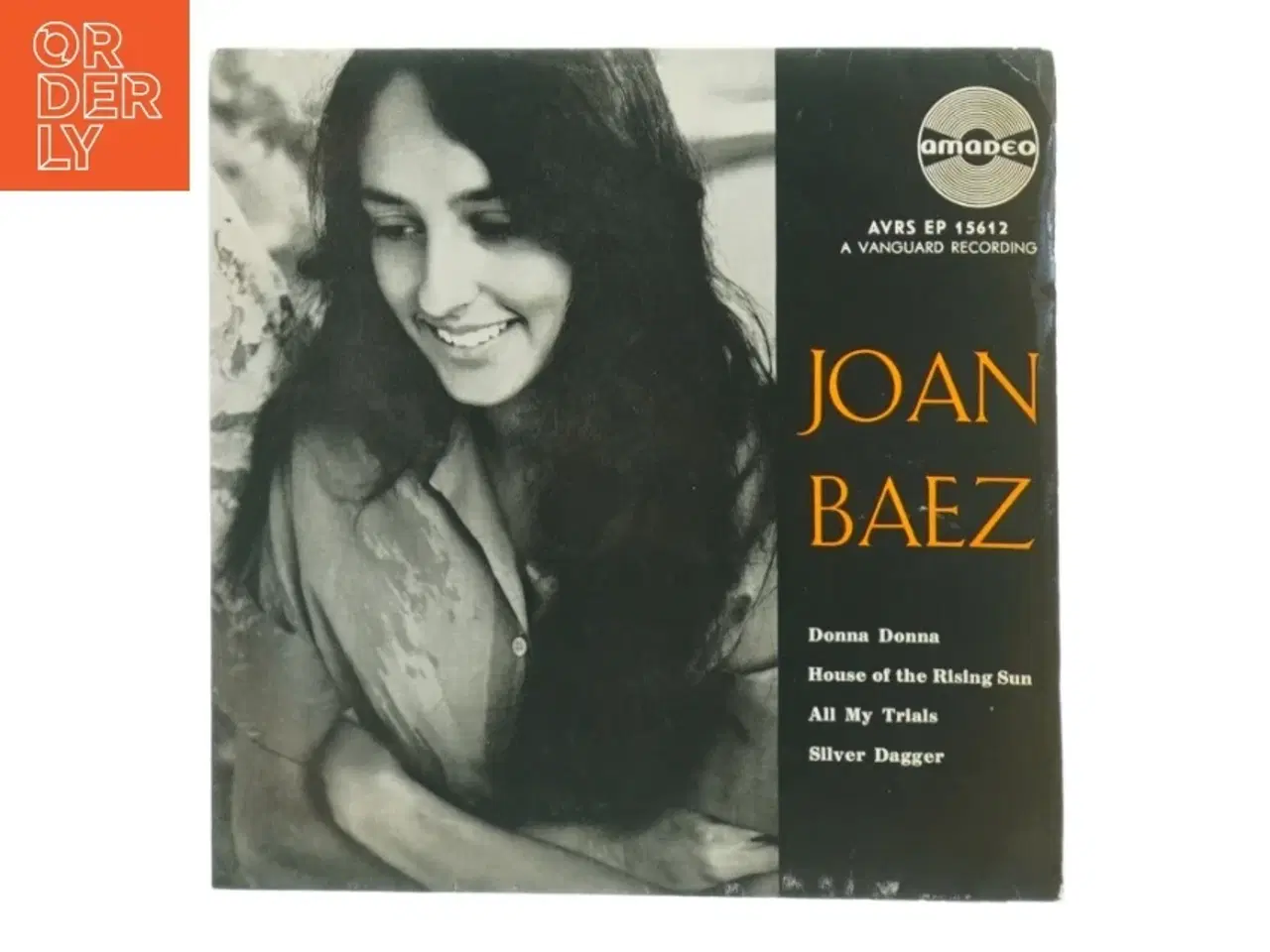 Billede 1 - Joan Baez vinyl EP (str. 18 x 18 cm)