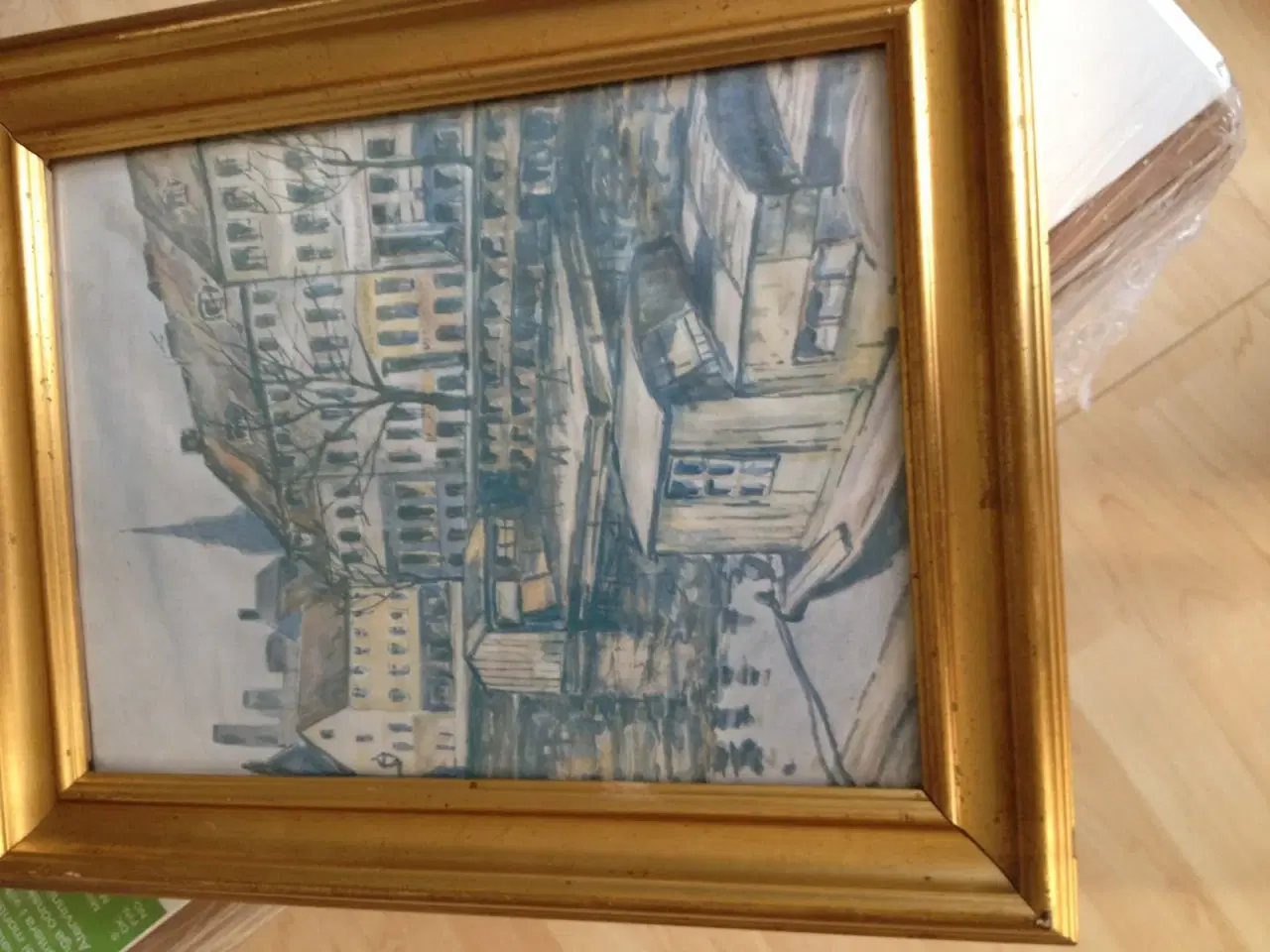 Billede 1 - Tegnet billed fra Christianshavn