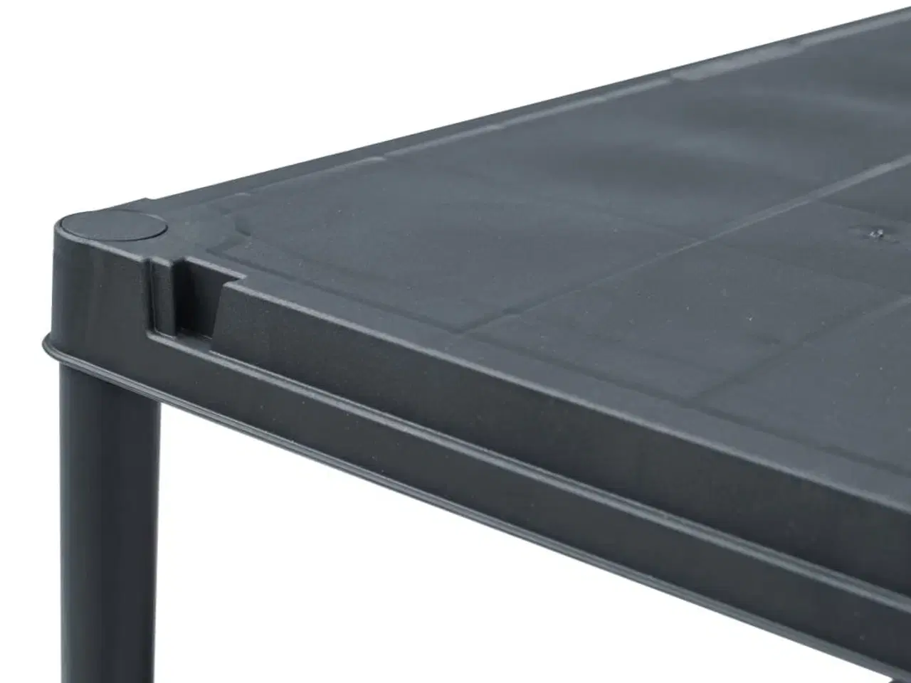 Billede 5 - Opbevaringsreol sort 100 kg 60 x 30 x 138 cm plastik