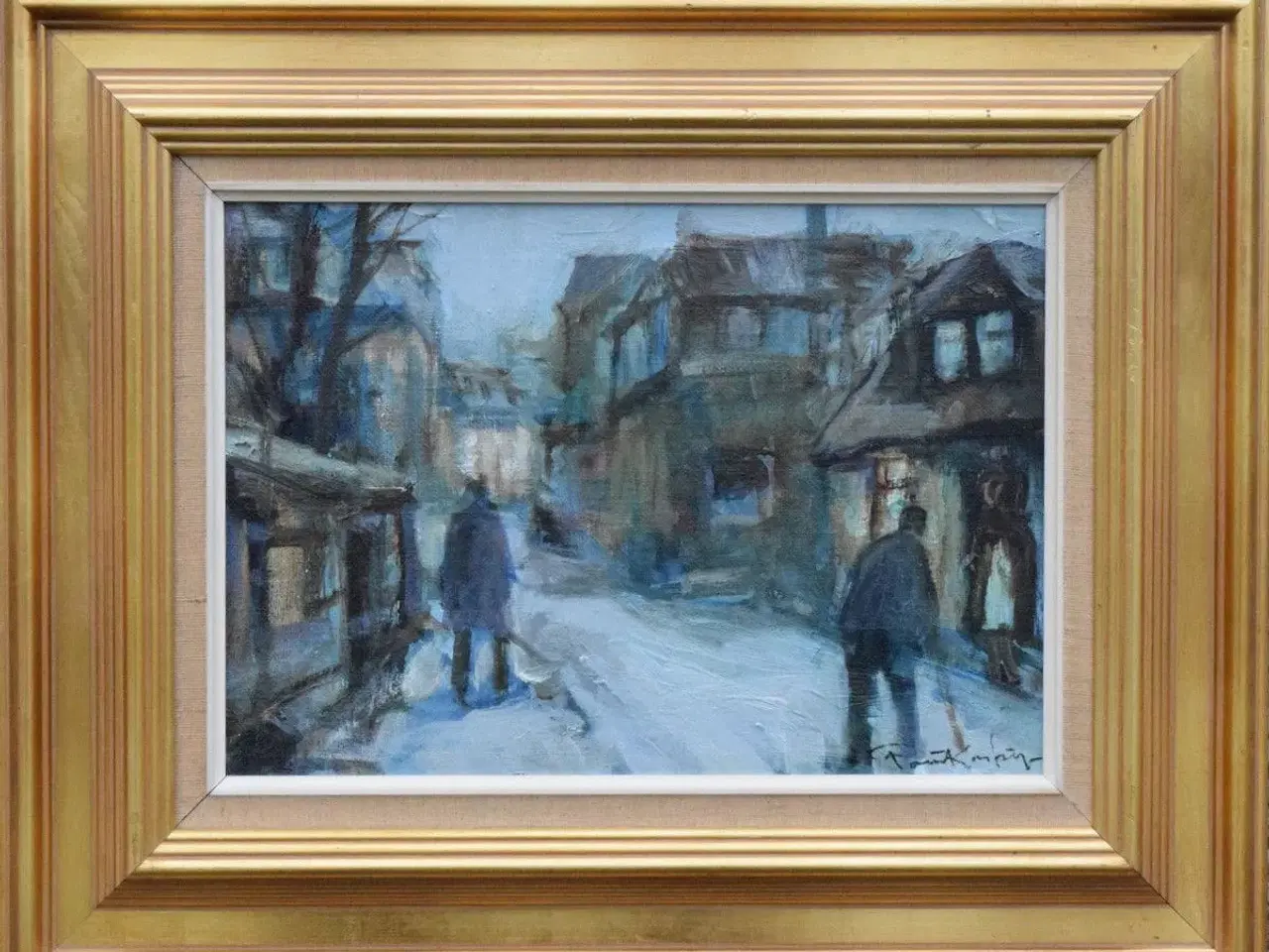 Billede 1 - Maleri af Paul Kastrup (1920-1987)