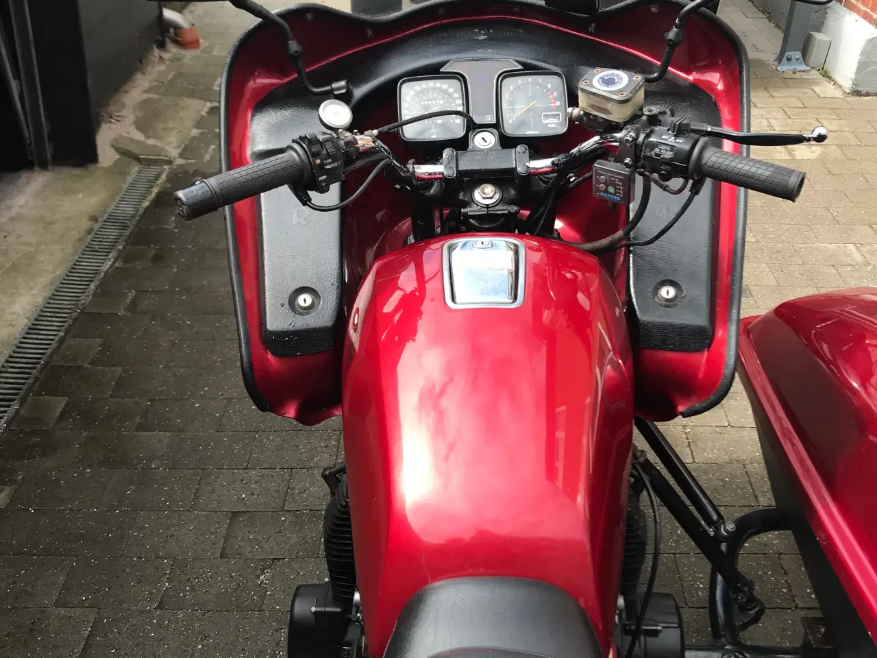 Billede 1 - yamaha xs 1100 med  sidevogn