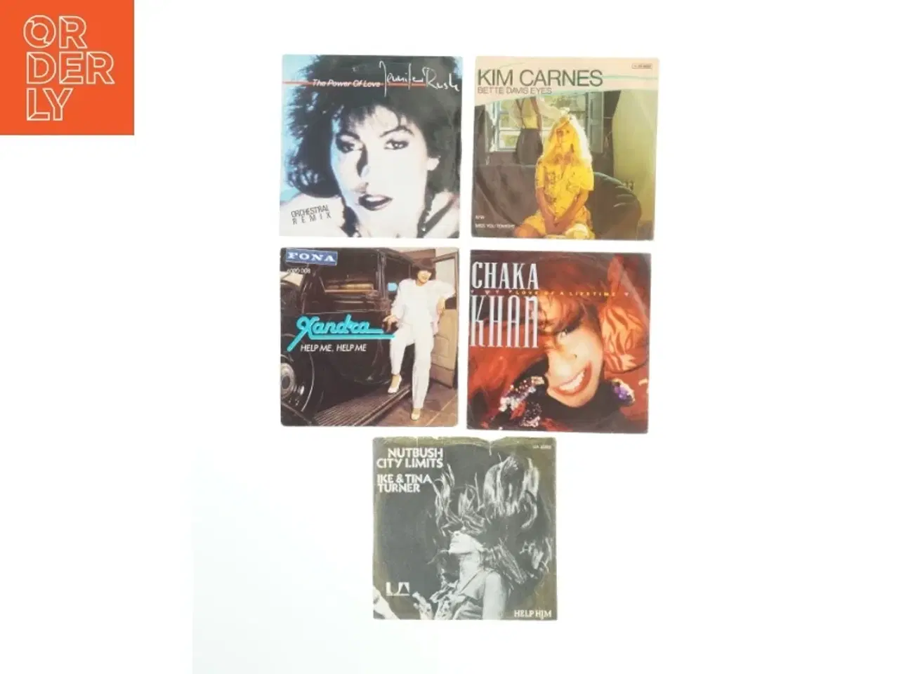 Billede 1 - Samling af 7” vinylsingler (str. Ø. 17,5 cm)