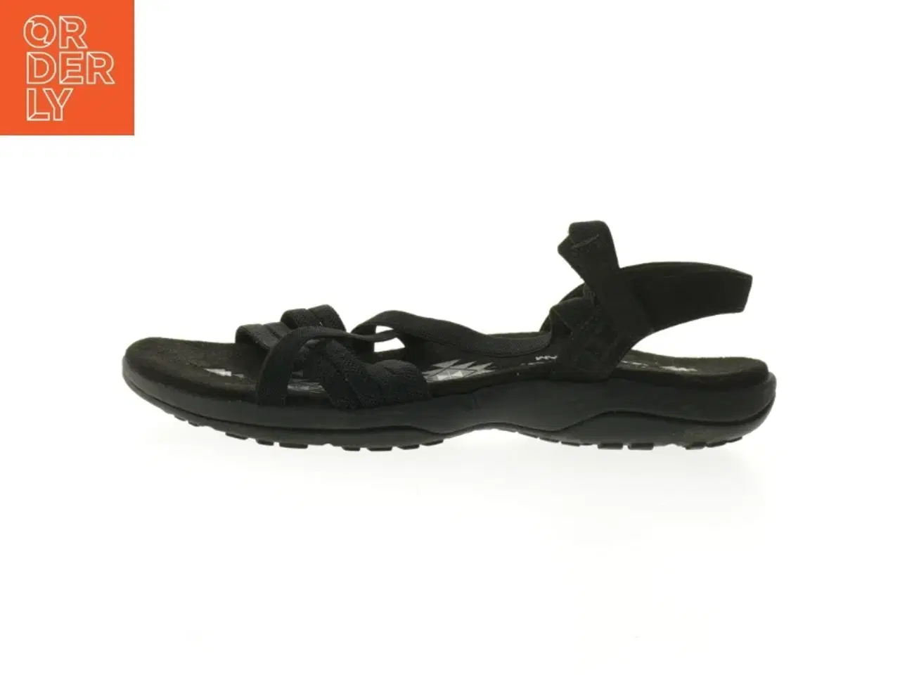 Billede 1 - Sorte sandaler fra Skechers fra Skechers (str. Længde. 26 cm)