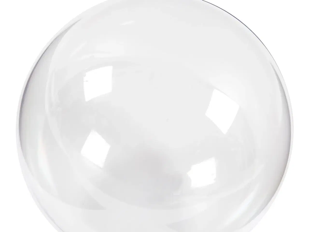 Billede 1 - Transparent Deko-kugle 15,6 cm - Skab Unikke Dekorationer