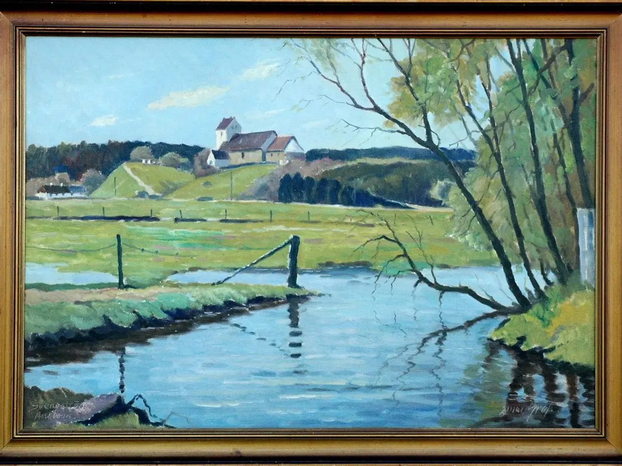 Billede 1 - Maleri af Ejnar Gross (1895-1962)