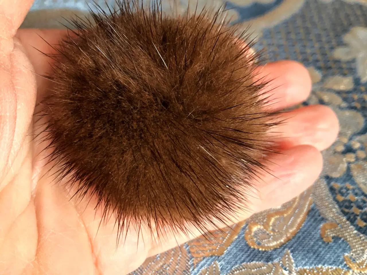 Billede 2 - Pompon i ÆGTE MINK