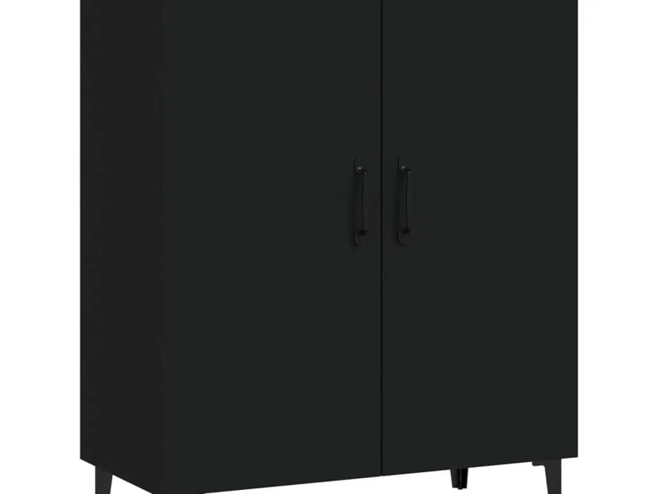 Billede 2 - Skænk 70x34x90 cm konstrueret træ sort