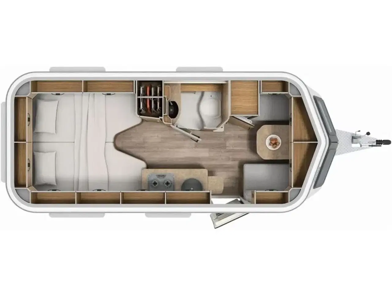 Billede 23 - 2023 - Eriba Touring 542 Urban   Næsten ny Eriba Touring med mover, markise, Isabella Touring telt fra Hinshøj Caravan