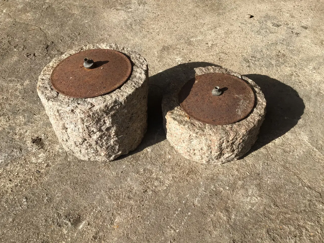 Billede 1 - Granit olielampe