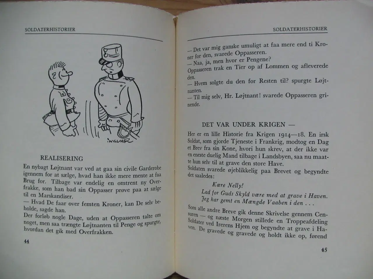Billede 4 - Soldaterhistorier, er fra 1939