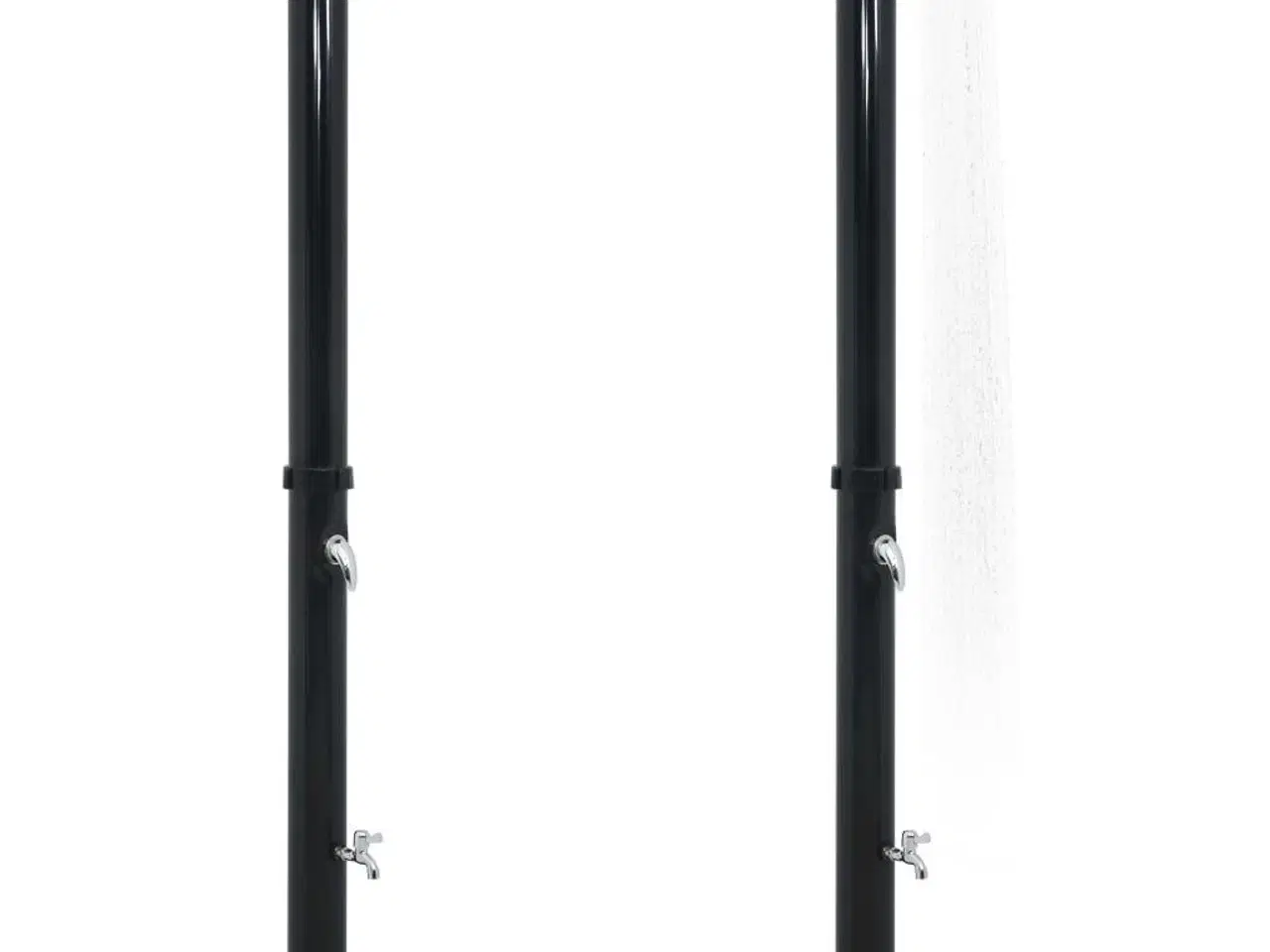 Billede 3 - Soldrevet bruser 220 cm 20 l sort