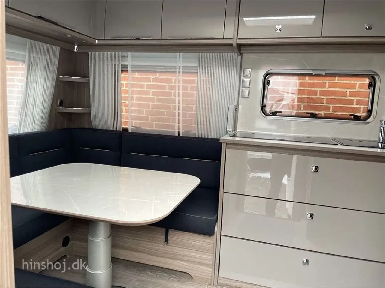 Billede 5 - 2023 - Fendt Tendenza 550 SG   Fendt Tendenza 550 SG med enkelsenge og sengeudvidelse fra Hinshøj Caravan.