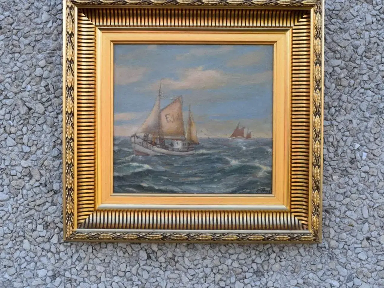 Billede 4 - Maleri af Sergius Frost (1900-1994)