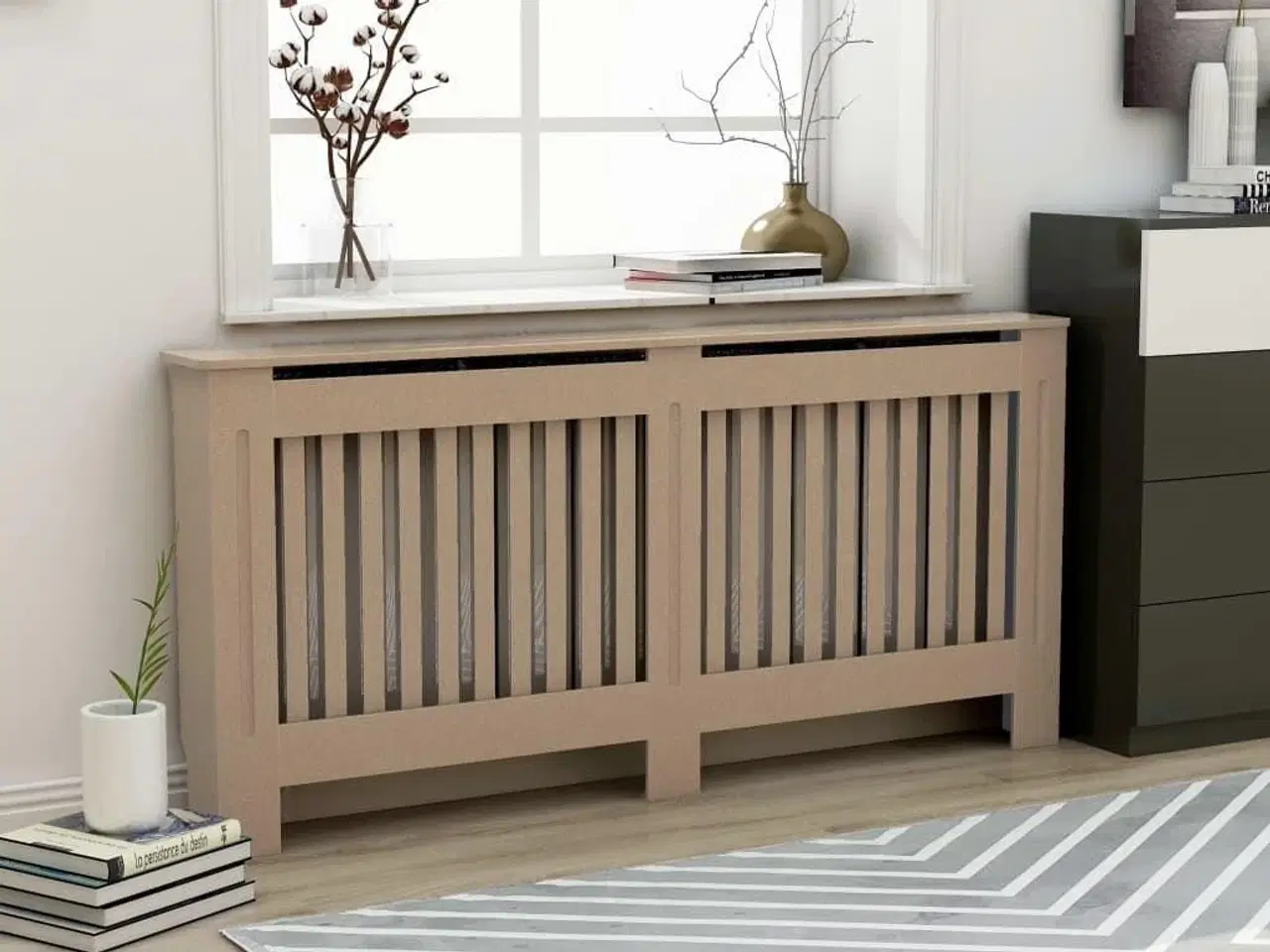 Billede 1 - Radiatorskjuler 172x19x81 cm MDF