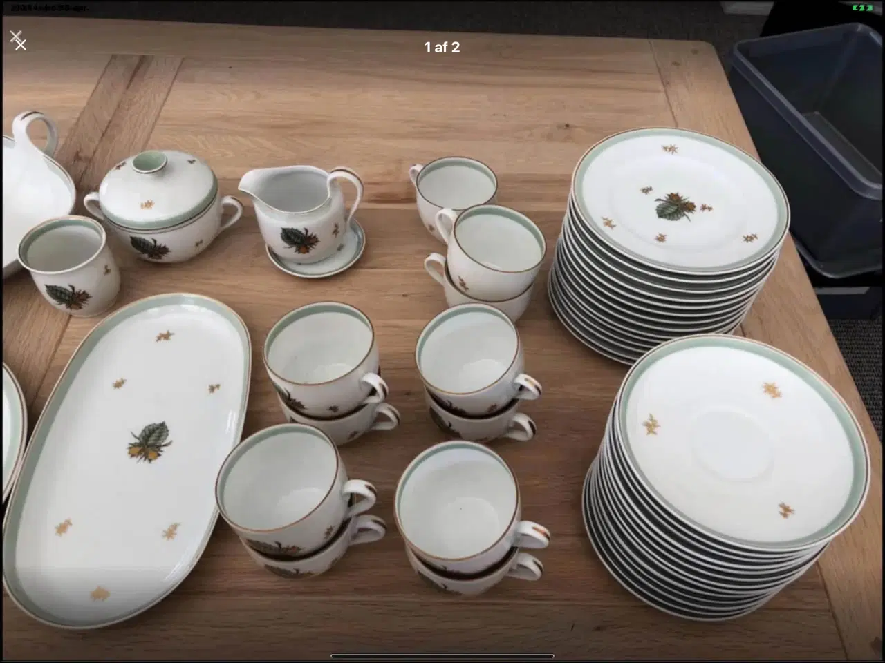 Billede 2 - Bing og Grøndahl kaffestel 