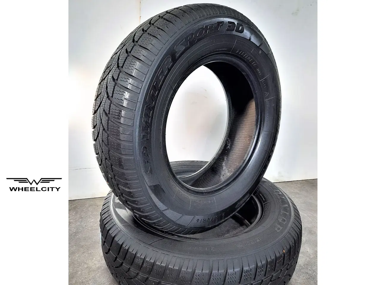 Billede 1 - 215/70R16 100T 2stk Dunlop vinterdæk