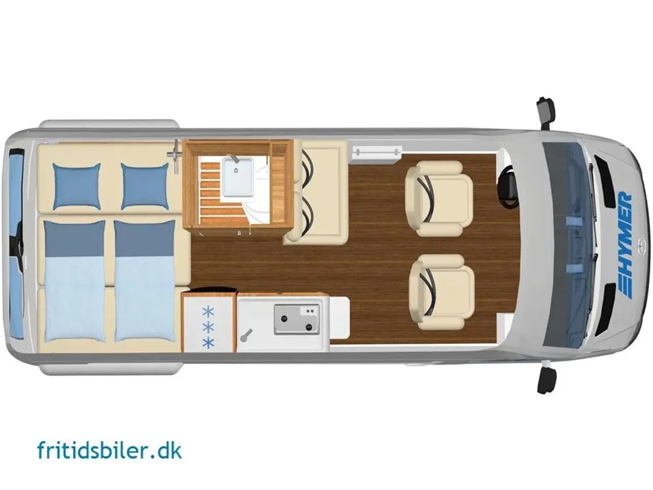 Billede 7 - 2024 - Hymer Campervan Grand Canyon S   Hymer Campervan Grand Canyon S bygget på Mercedes